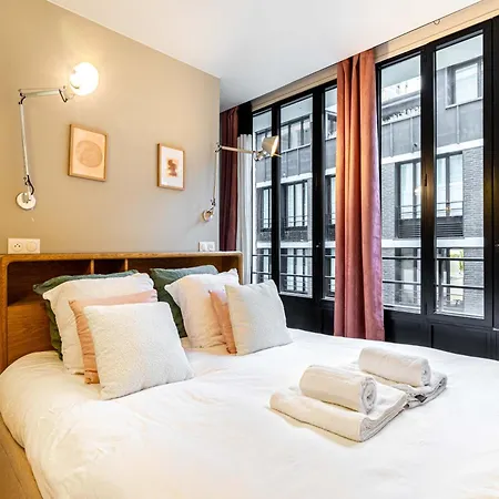 شقة Quiet With Terrace&ac-le Marais/bastille باريس